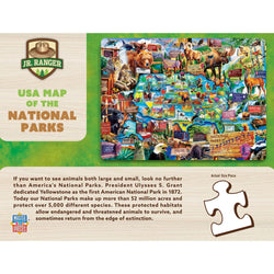 USA Map of the National Parks - 100 Piece Jigsaw Puzzle (ONLINE ORDER ONLY)