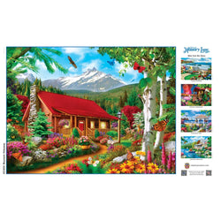 Memory Lane - Mountain Hideaway 300 Piece EZ Grip Jigsaw Puzzle