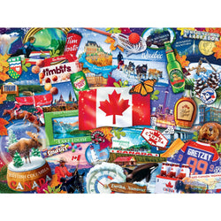 Greetings From Canada - 550 Piece Jigsaw Puzzle (ONLINE ORDER ONLY)