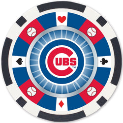 Chicago Cubs 100 Piece Poker Chips (ONLINE ORDER ONLY)