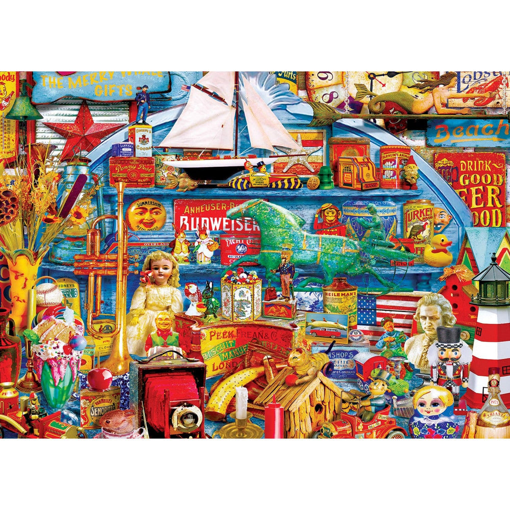 Flashbacks - Antiques & Collectibles 1000 Piece Jigsaw Puzzle (ONLINE ORDER ONLY)