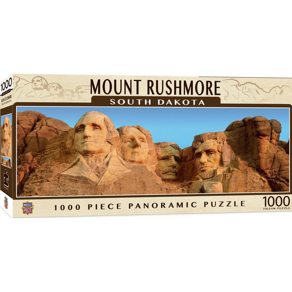 Mount Rushmore, South Dakota 1000 Piece Panoramic Jigsaw Puzzle (ONLINE ORDER ONLY)