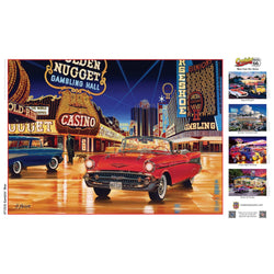 Cruisin' Route 66 - Gamblin' Man 1000 Piece Jigsaw Puzzle (ONLINE ORDER ONLY)