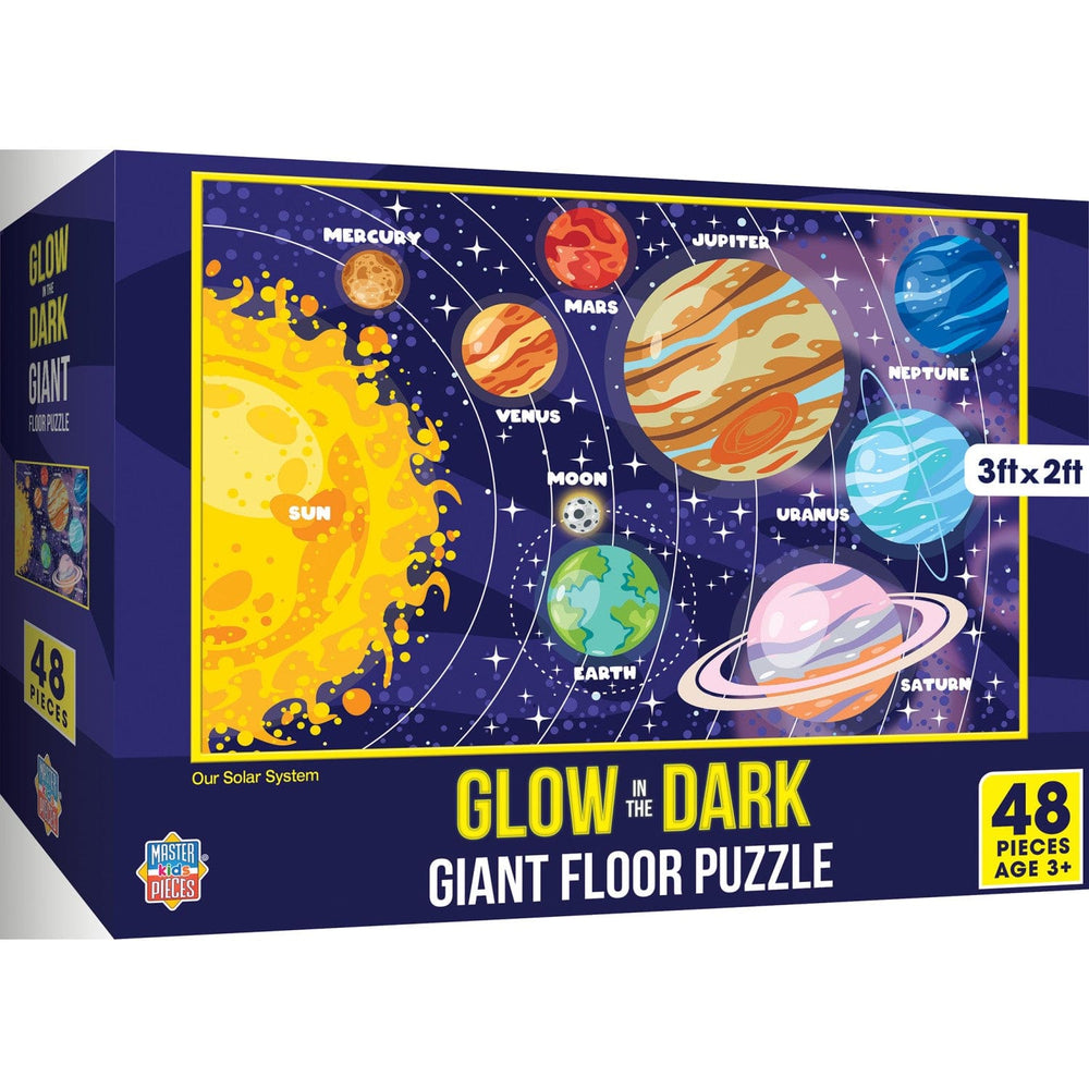 Glow in the Dark - Our Solar System 48 Piece Floor Jigsaw Puzzle (ONLINE ORDER ONLY)