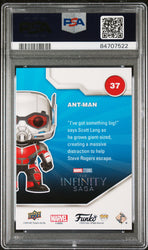 2023 UPPER DECK FUNKO POP MARVEL  ANTMAN PLATINUM #37  PSA 10 (Online Order Only)