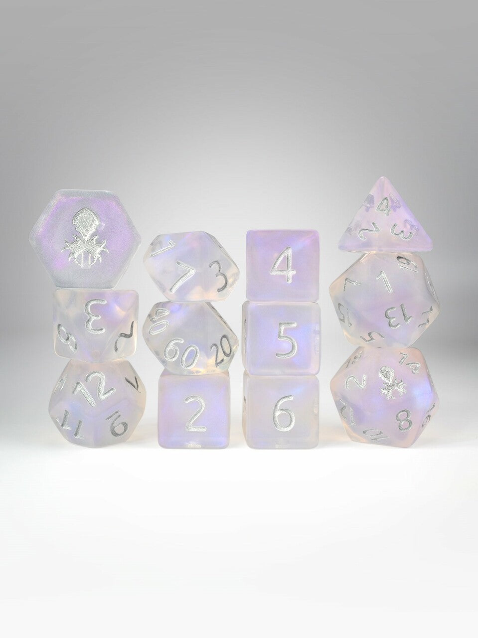 Kraken PRAWJECT 12 pc Acrylic TTRPG Dice Sets (ONLINE ORDER ONLY)