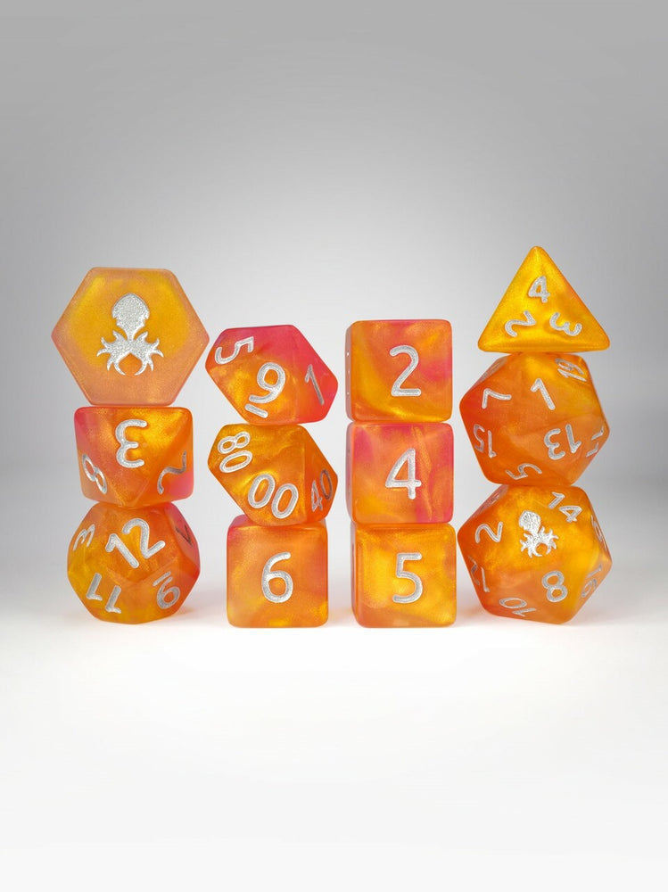 Kraken PRAWJECT 12 pc Acrylic TTRPG Dice Sets (ONLINE ORDER ONLY)