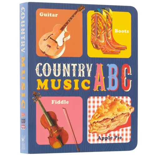 Country Music ABC Board Book - Board Book (ONLINE ORDER ONLY)