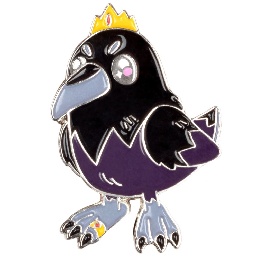 Squishable King Raven Enamel Pin (ONLINE ORDER ONLY)