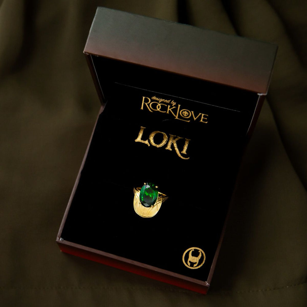 Marvel X RockLove LOKI Chestplate Ring (ONLINE ORDER ONLY)