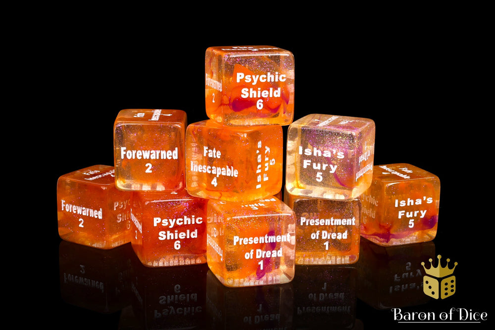 Strands of Fate Dice Set - 10th Edition Compatible (ONLINE ORDER ONLY)