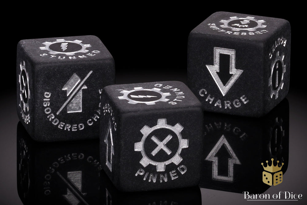 Sci-Fi Tactical Status Dice Set
