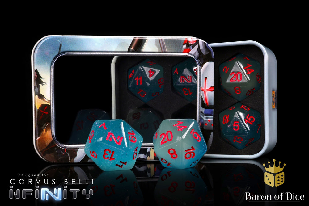 Infinity: N5 Juggernauts - Official Dice Set (ONLINE ORDER ONLY)