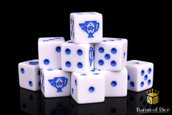 Art of War Official Dice | Matte White (ONLINE ORDER ONLY)