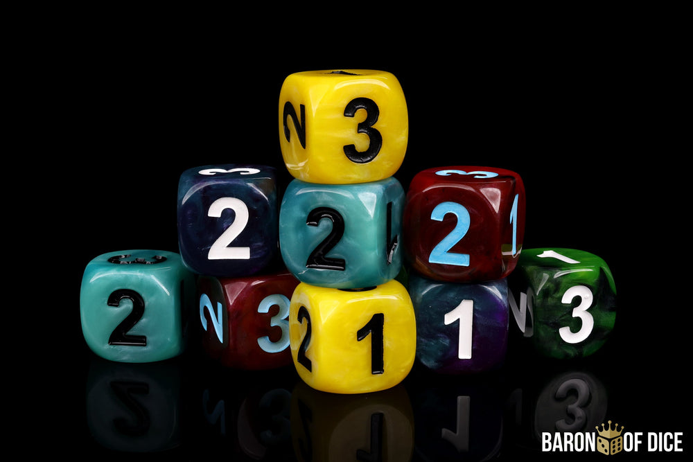 Specialty D3 Dice | Cube