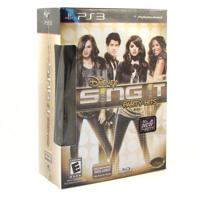 Disney Sing It: Party Hits (Game & Microphone) (Playstation 3) (Online Only)