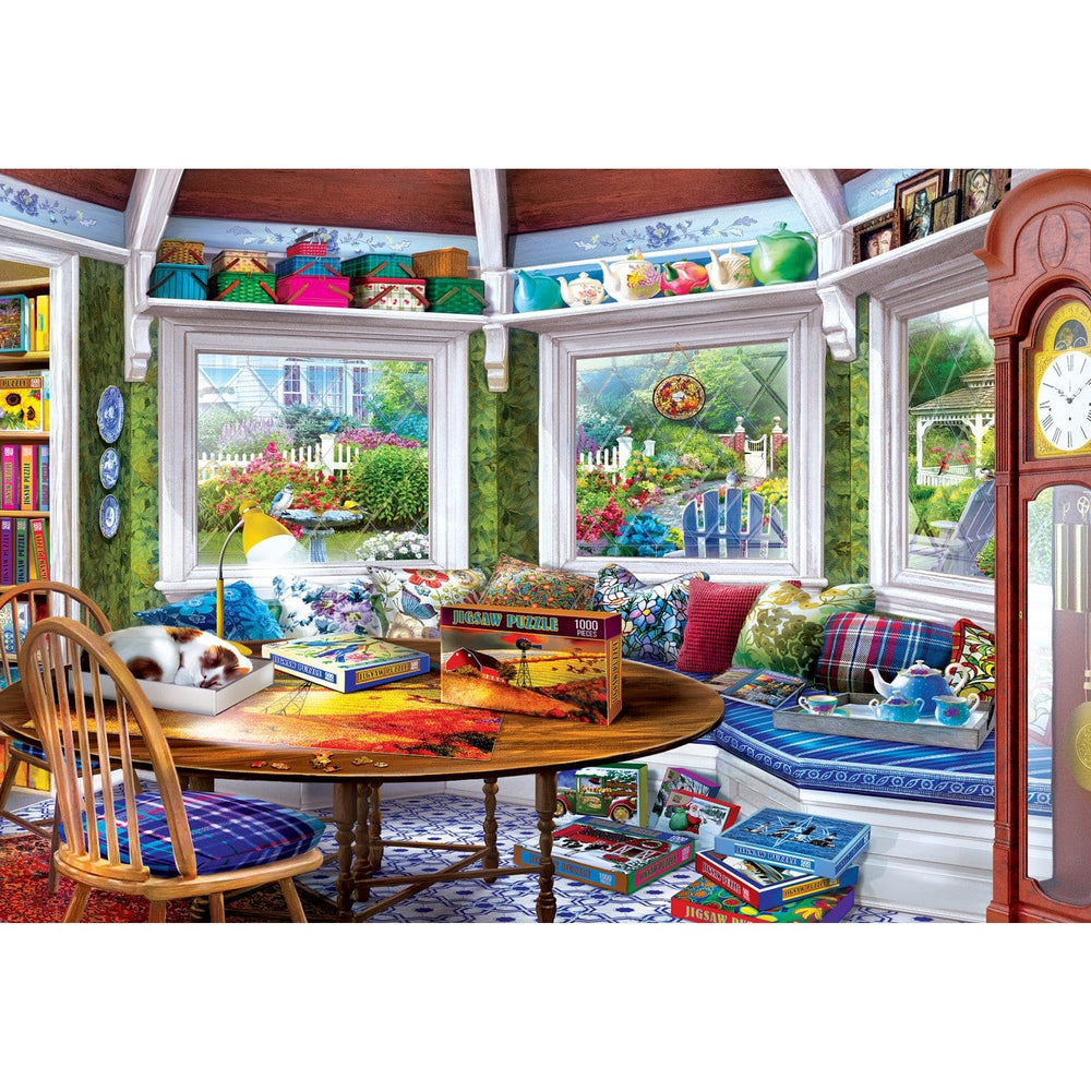 Signature - Puzzler's Retreat 1500 Piece Jigsaw Puzzle (ONLINE ORDER ONLY)
