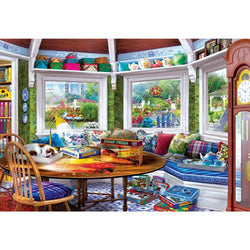 Signature - Puzzler's Retreat 1500 Piece Jigsaw Puzzle (ONLINE ORDER ONLY)