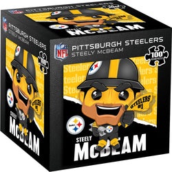 Steely McBeam - Pittsburgh Steelers Mascot 100 Piece Jigsaw Puzzle (ONLINE ORDER ONLY)