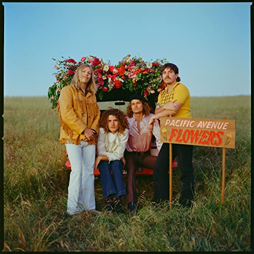 Pacific Avenue - Flowers (Limited Edition - White and Red Vinyl) [Vinyl] (ONLINE ORDER ONLY)