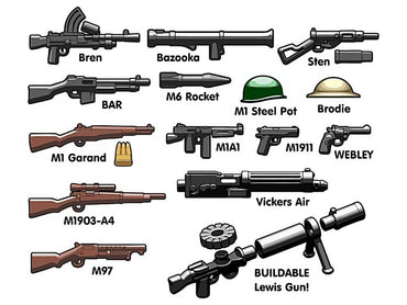 Allies Weapons Pack (ONLINE ORDER ONLY)