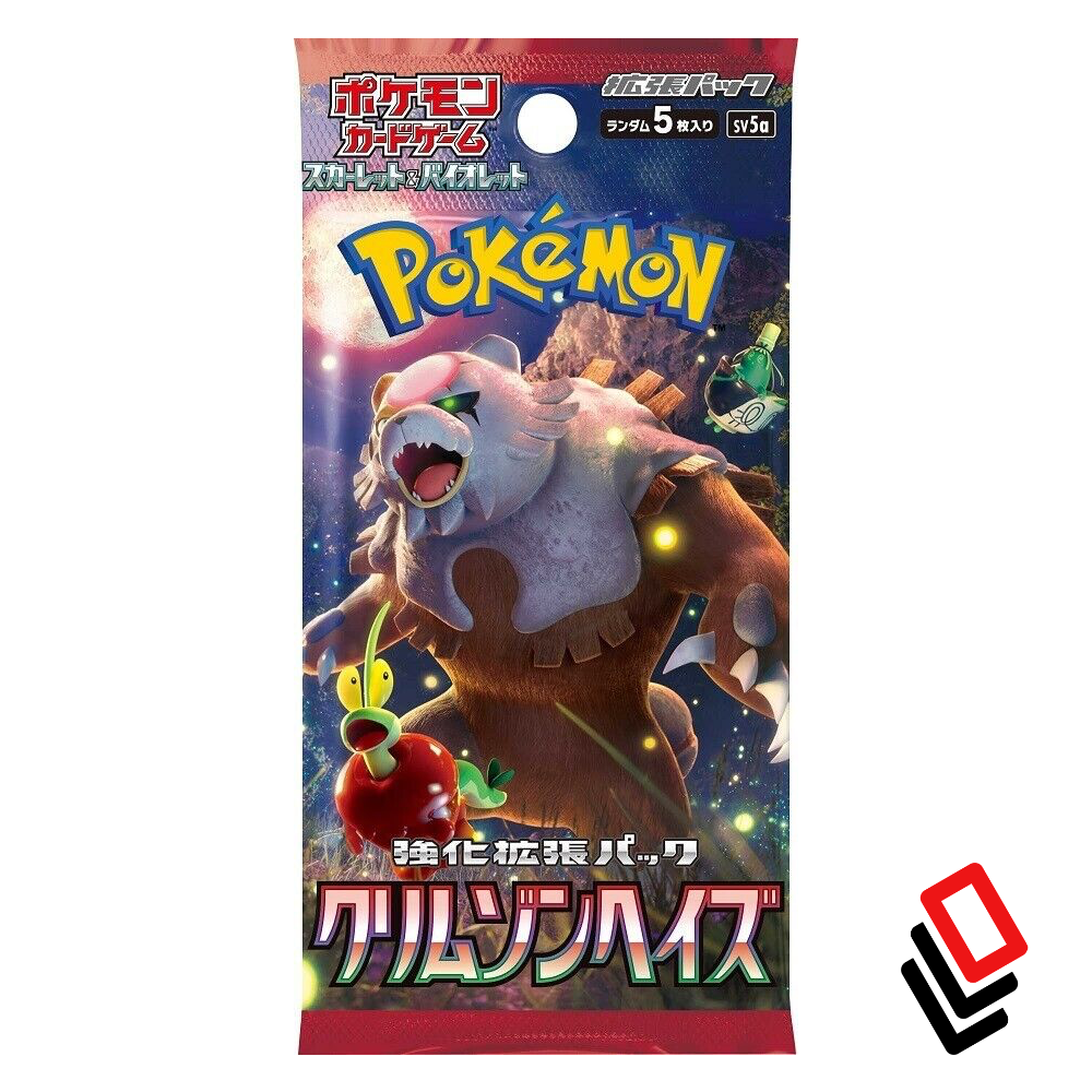 Pokémon Japanese Crimson Haze Booster Box sv5a (ONLINE ORDER ONLY)