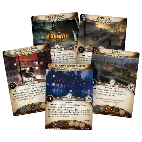 Arkham Horror LCG: Barkham Horror - The Meddling of Meowlathotep Scenario Pack (ONLINE ORDER ONLY)