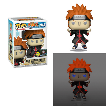 Funko POP! Naruto Shippuden - Pain (Almighty Push) (Glow In The Dark) #944 Chalice Exclusive [READ DESCRIPTION] (ONLINE ORDER ONLY)