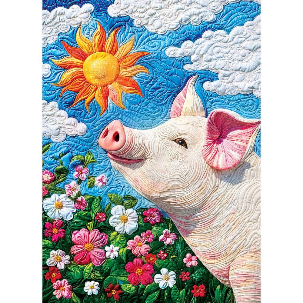 Quilted - Sun-Kissed Snout 1000 Piece Jigsaw Puzzle (ONLINE ORDER ONLY)
