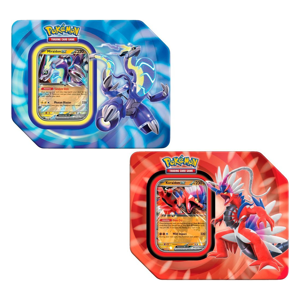 Pokemon Trading Card Game: Paldea Legends Tin (Assortment) (ONLINE ORDER ONLY)