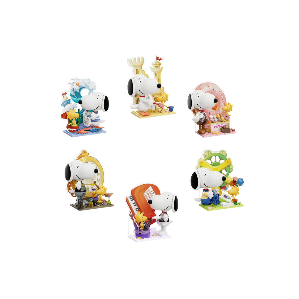 Snoopy Letter World Series Blindbox (1 Blind Box) (ONLINE ORDER ONLY)