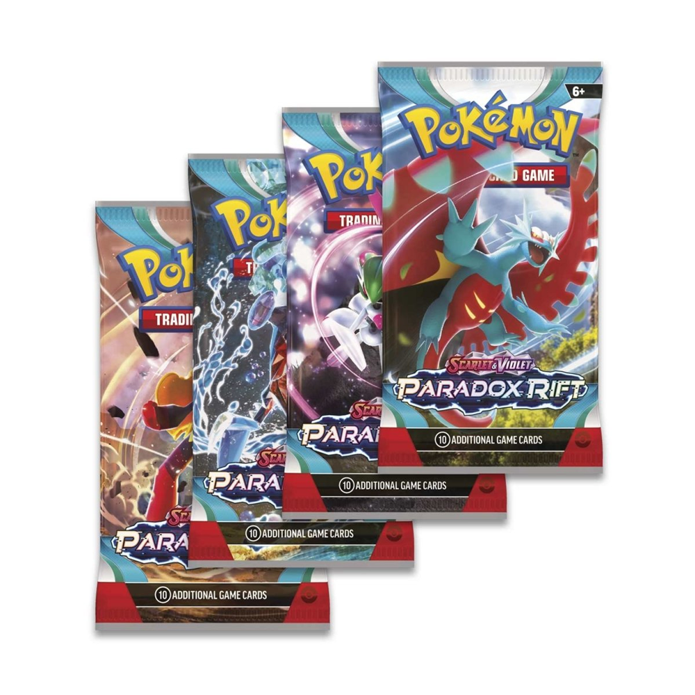 Pokemon Trading Card Game: Scarlet & Violet - Paradox Rift Booster Pack (10 Cards) (ONLINE ORDER ONLY)