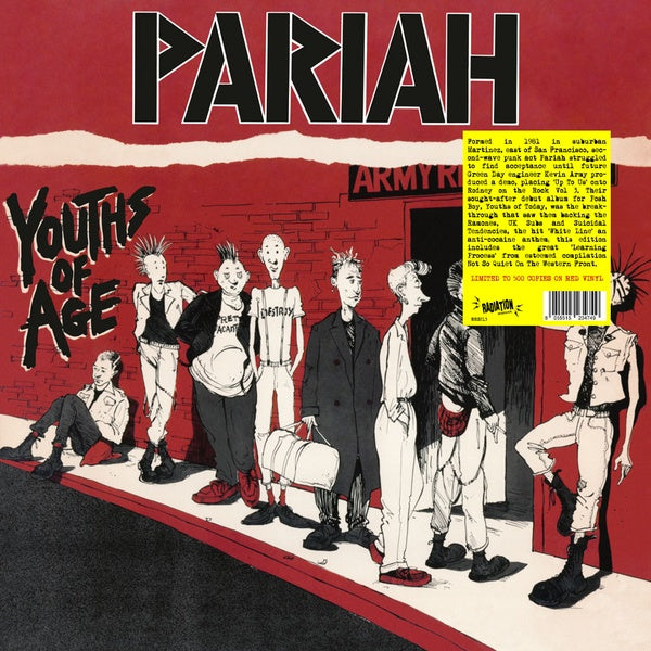 Pariah - Youths of Age [Vinyl] (ONLINE ORDER ONLY)