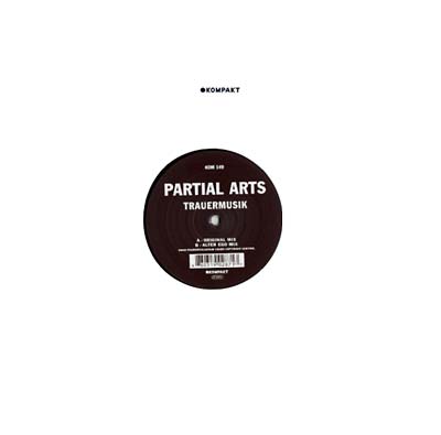 PARTIAL ARTS - Trauermusik [Vinyl] (ONLINE ORDER ONLY)