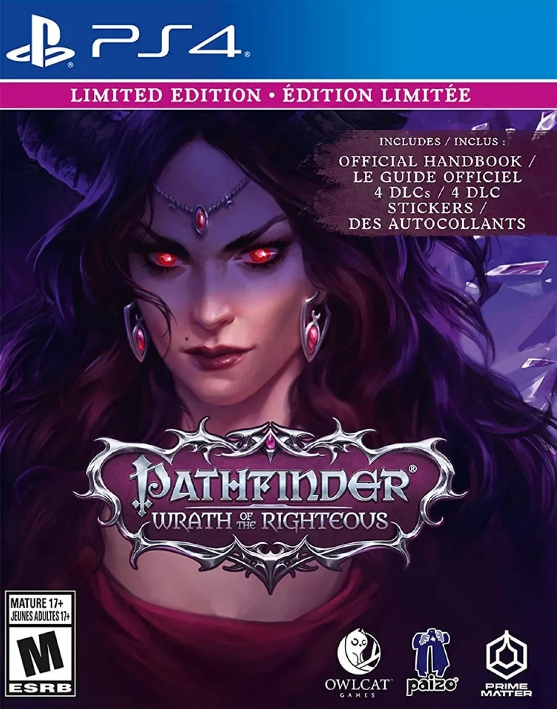 Pathfinder: Wrath of the Righteous (Playstation 4) (Online Only)
