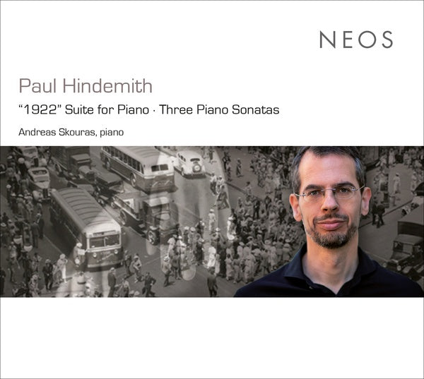 PAUL HINDEMITH - "1922" Suite for Piano - Three Piano Sonatas [CD] (ONLINE ORDER ONLY)
