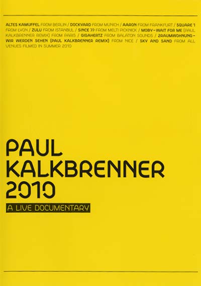 2010 - A Live Documentary [DVD] (ONLINE ORDER ONLY)