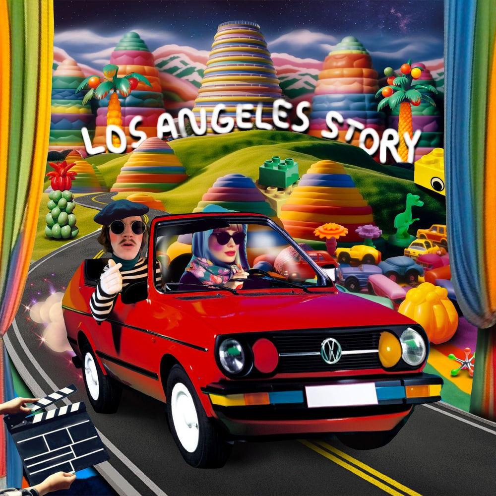 Los Angeles Story (Clear W/ Red And Black Swirl Vinyl) [Vinyl] (ONLINE ORDER ONLY)