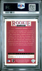 Graded 1997 Upper Deck Collectors Choice Andruw Jones #1 Rookie RC Baseball Card PSA 9 Mint (ONLINE ORDER ONLY)