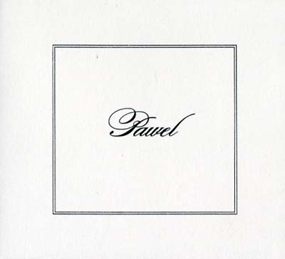 PAWEL - Pawel [CD] (ONLINE ORDER ONLY)