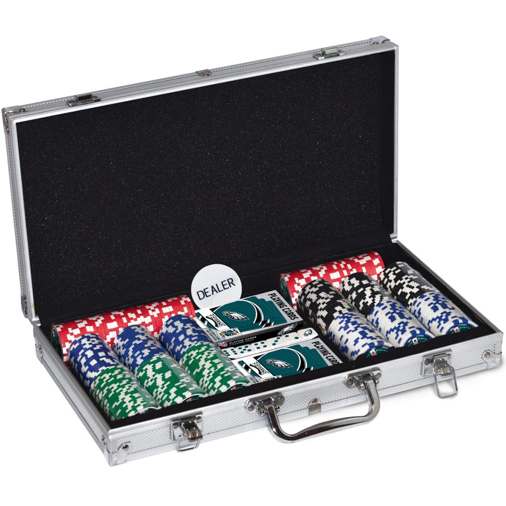 Philadelphia Eagles 300 Piece Poker Set (ONLINE ORDER ONLY)