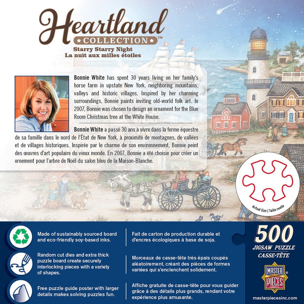 Heartland - Starry Starry Night 500 Piece Jigsaw Puzzle (ONLINE ORDER ONLY)