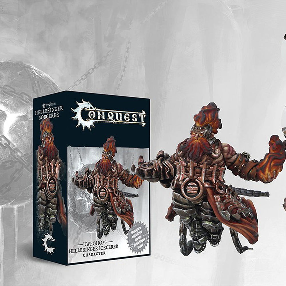 Conquest: Dweghom - Hellbringer Sorcerer (ONLINE ORDER ONLY)