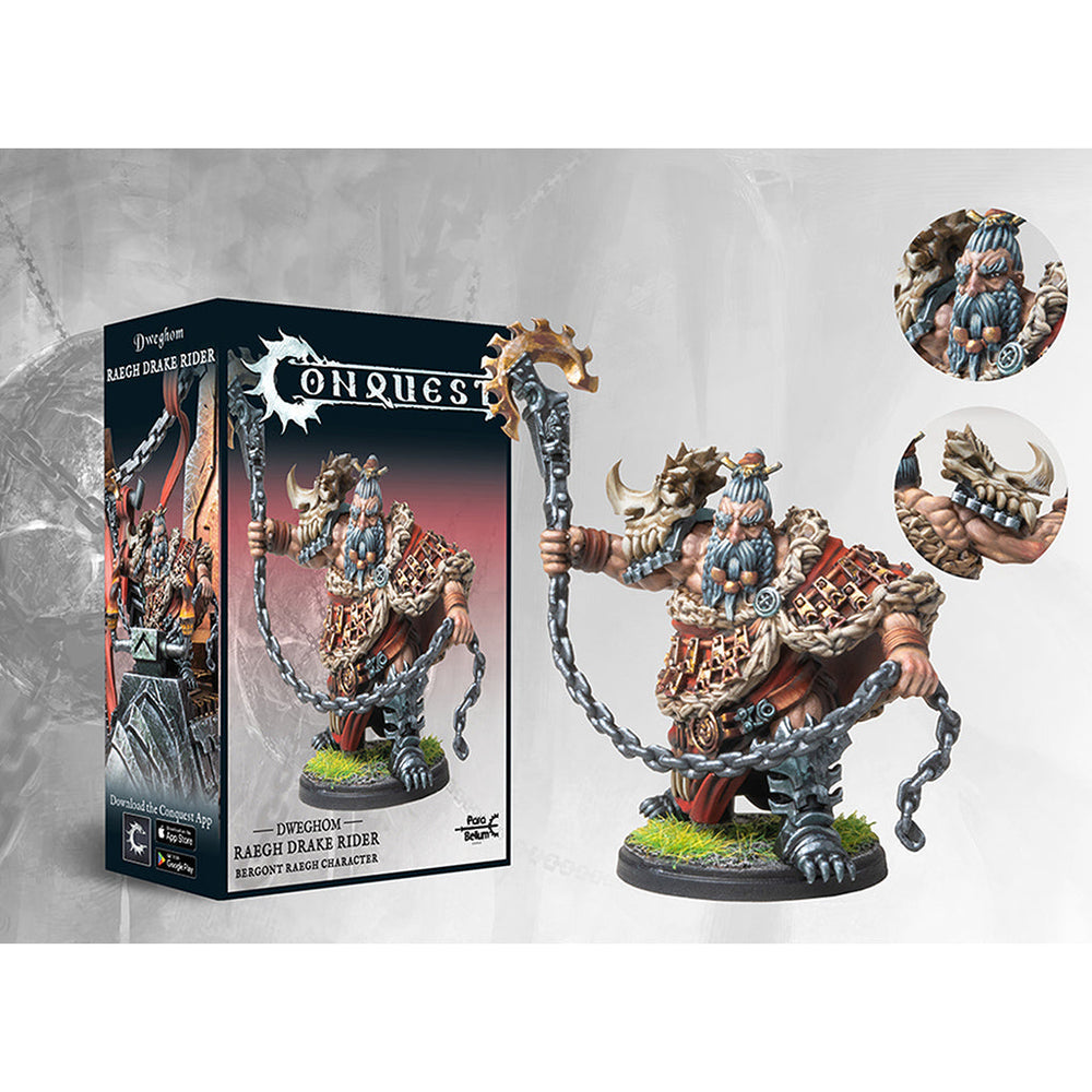 Conquest: Dweghom - Raegh Drake Rider (ONLINE ORDER ONLY)