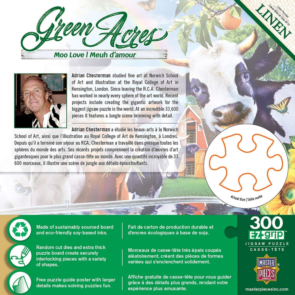 Green Acres - Moo Love 300 Piece EZ Grip Jigsaw Puzzle (ONLINE ORDER ONLY)