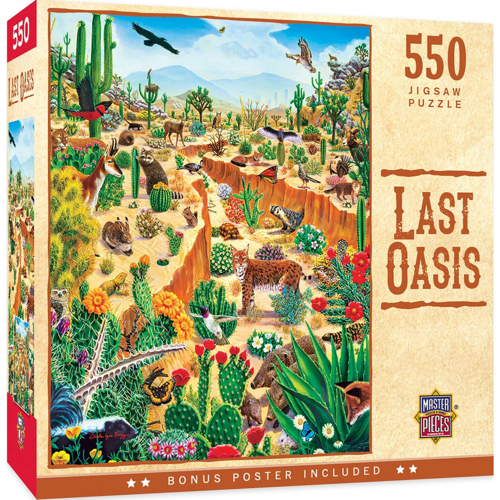 Last Oasis 550 Piece Jigsaw Puzzle (ONLINE ORDER ONLY)