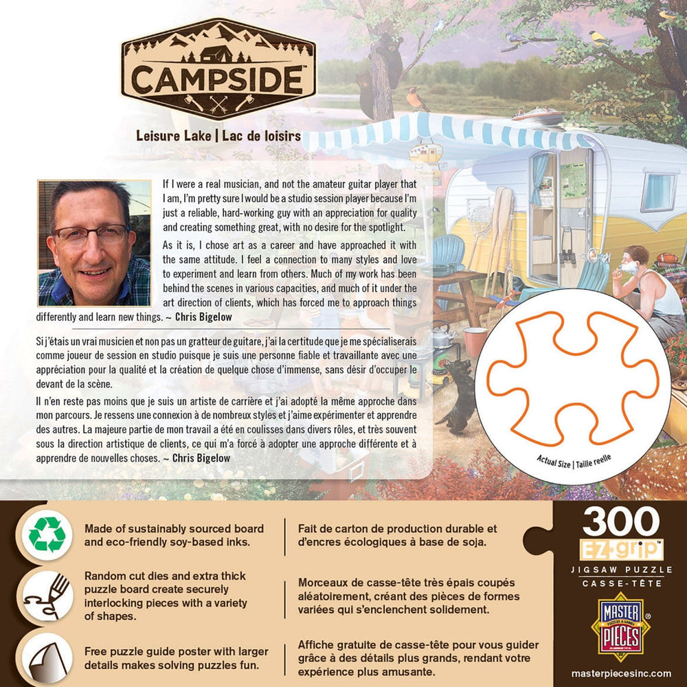 Campside - Leisure Lake 300 Piece EZ Grip Jigsaw Puzzle (ONLINE ORDER ONLY)