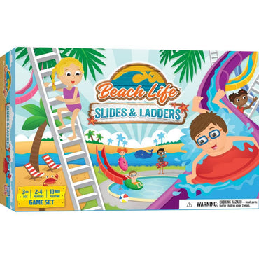 Beach Life - Slides & Ladders Board Game (ONLINE ORDER ONLY)