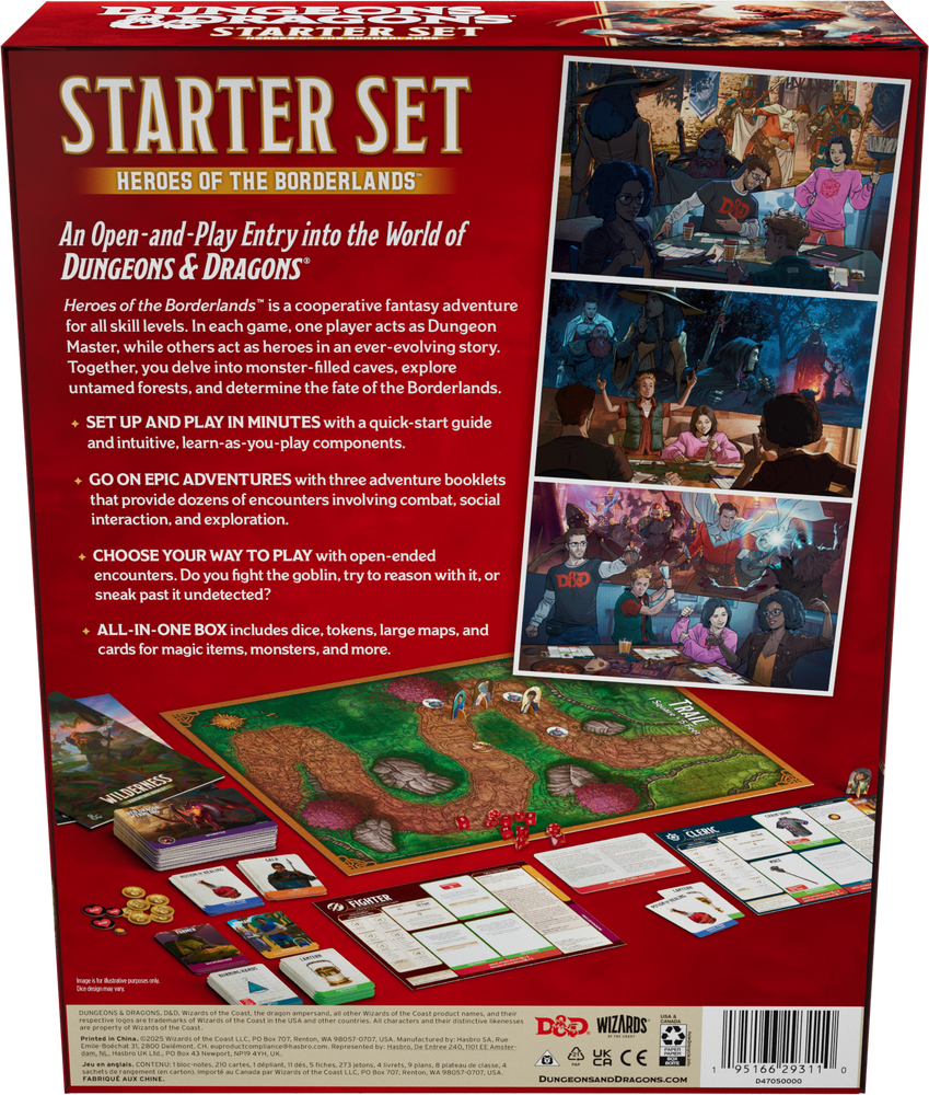 Dungeons & Dragons - Heroes of the Borderlands Starter Set (ONLINE ORDER ONLY)