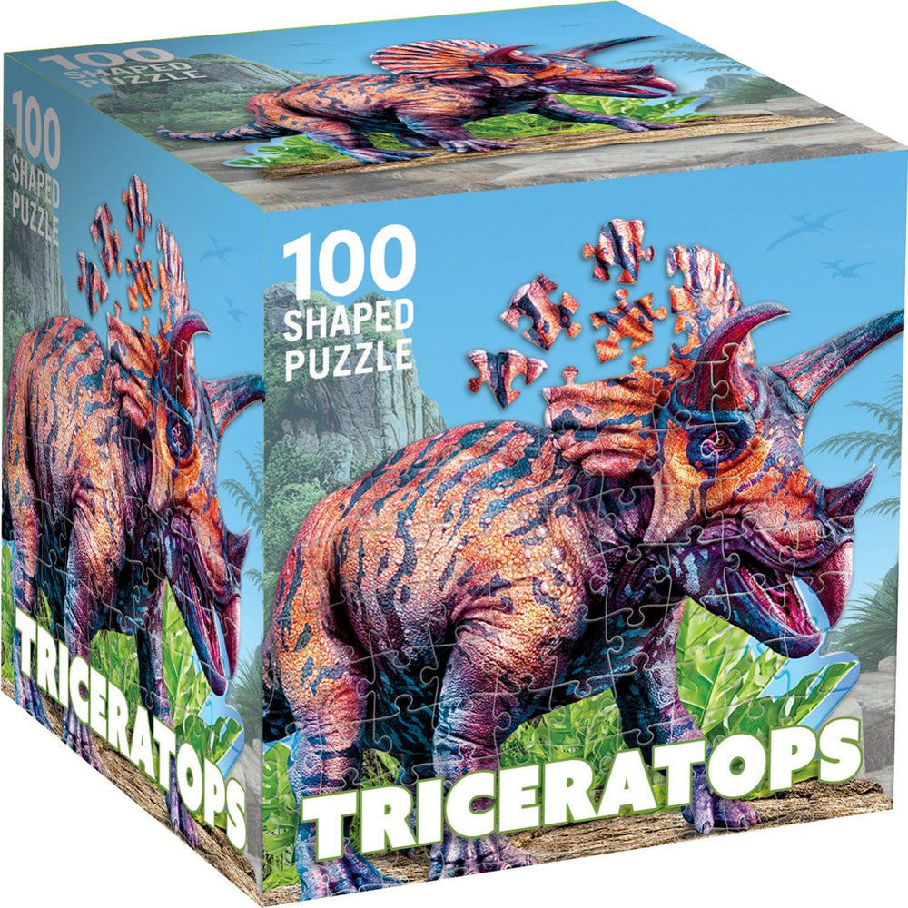 Triceratops 100 Piece Shaped Jigsaw Puzzle (ONLINE ORDER ONLY)